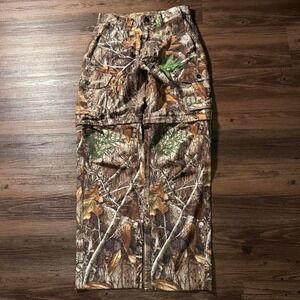 Magellan Outdoors Camo Convertible Pants Mens Small Hunting Hiking